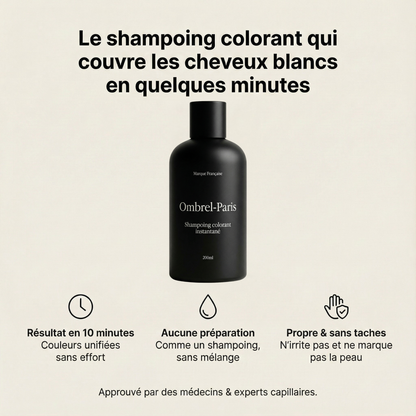 Shampoing colorant instantané Ombrel-Paris